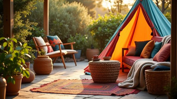 Optimiser le confort avec des accessoires tipi créatifs